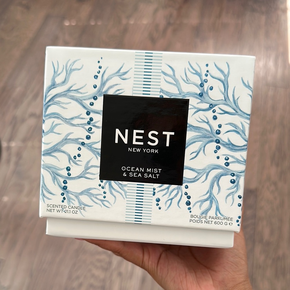 Nest 3 Wick Candle in Ocean Mist & Sea Salt